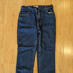 Abercrombie & Fitch Ankle Straight Ultra High Rise Jeans